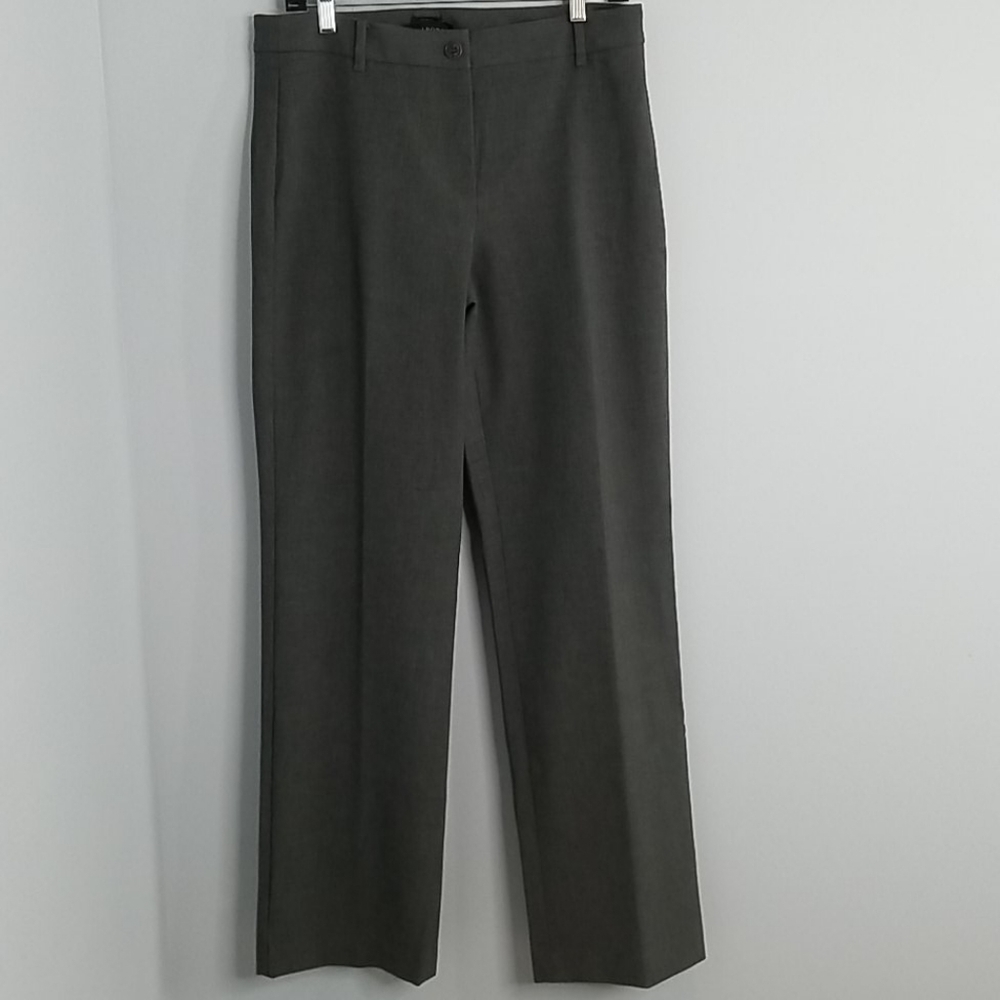 Talbots curvy gray dress pants size 6